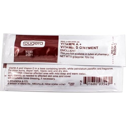 Biomaser 5pcs Vitamin A D Ointment Cream Tattoo Aftercare Skin Repair For Tattoo Body Art Permanent Makeup Tattoo Accessories