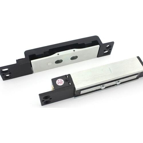 Large Holding Force 2000lbs/900KG 12V/24V DC Electronic Magnetic Shear Lock With LED Buzzer For Wooden Glass Fireproof Gate Door