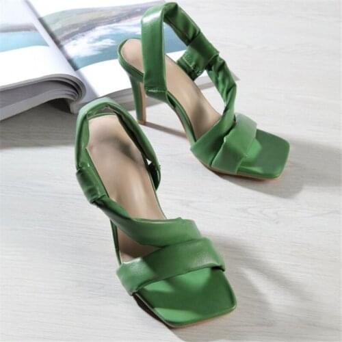 High Quality Summer Woman Shoes Comfortable Sandals High Heels Gladiator Shoes Ladies Pumps Open Toe Female Party Sandals