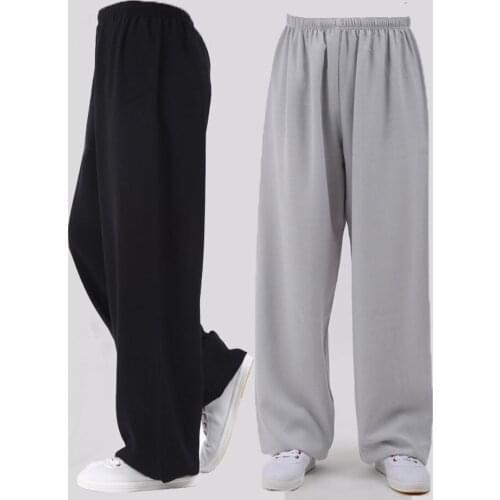 Unisex 8color Summer cotton&linen Tai chi wushu pants taijiquanyoga lantern trousers kung fu martial arts bloomers comfortable