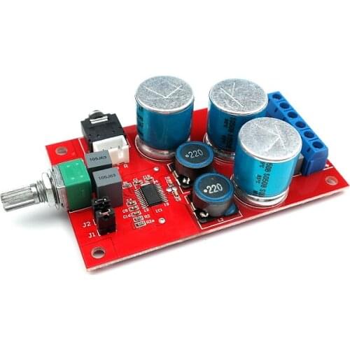 DC10-24V 25W+25W 2.0 channel TPA3123 Digital Power Amplifier Board Power exceed YDA138.TA2024.TDA7297