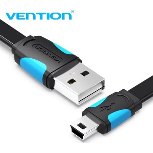 Vention Mini USB Cable USB to Mini usb Fast Charging Data Cable For Digital Camera HDD MP3 MP4 Player Tablets GPS