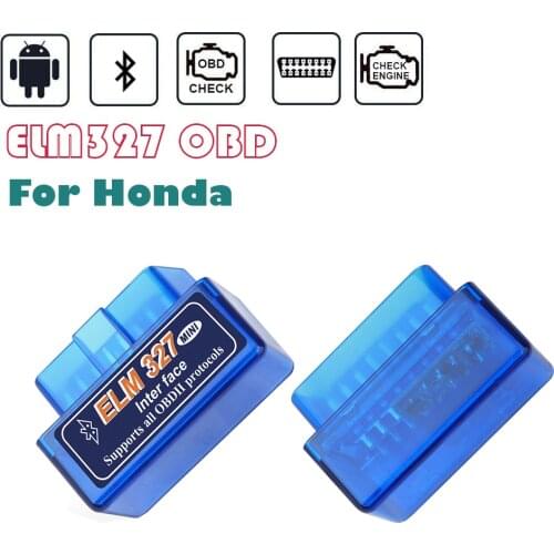 For Honda Accord CRV Civic SPIRIOR CR- Odyssey Elysion Honda ELM327 OBD2 Scanner Torque Android Bluetooth OBD2 Diagnostic Tools