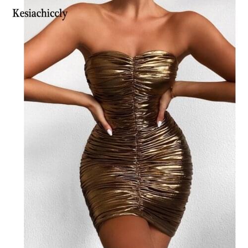 Kesiachiccly 2021 Summer Women Dress Off Shoulder Backless Sexy Party Dress Elegant Mini Dress Bodycon Club Ins Blogger Wear