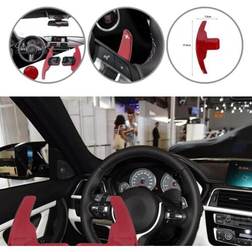 Compact 2Pcs High Quality Simple Installation Steering Wheel Shifter Extension Portable Shift Paddle Easy Removal