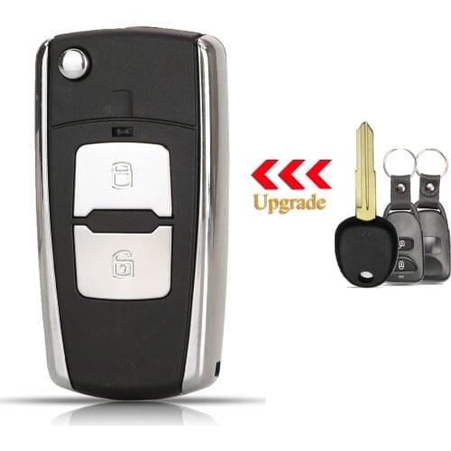 Kutery 2Buttons Modified Car Key Shell For KIA Sportage Spectra Rio Morning For Hyundai Santa Tucson Verna Aceent Avante