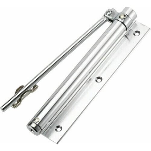 Furniture Hardware Stainless Steel Door Closer Single Spring Adjustable Surface Mounted Automatic Door Closing