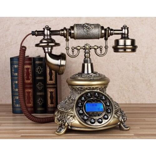 Fashion vintage telephone household antique fitted telephone