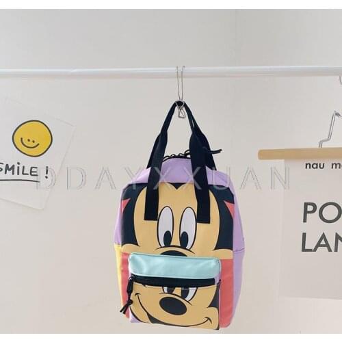 2-7 Years Cute Kindergarten Primary Plush School Schoolbag Child Boy Tourist Child Mickey Minnie Girl Baby Cartoon Baby Backpack