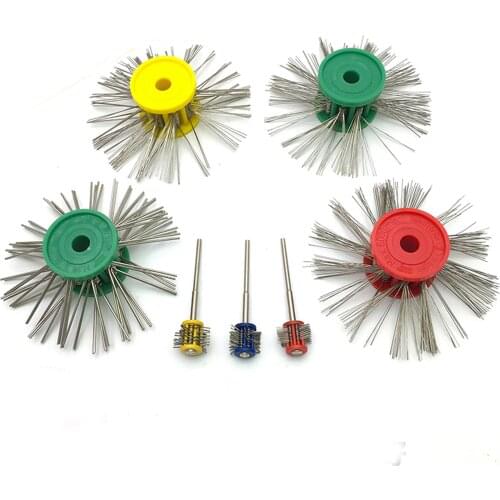 0.3mm Pro-Texturning Polishing Brushes Steel Wire Brush For Jewelry Surface Buffing Jewellery Tools