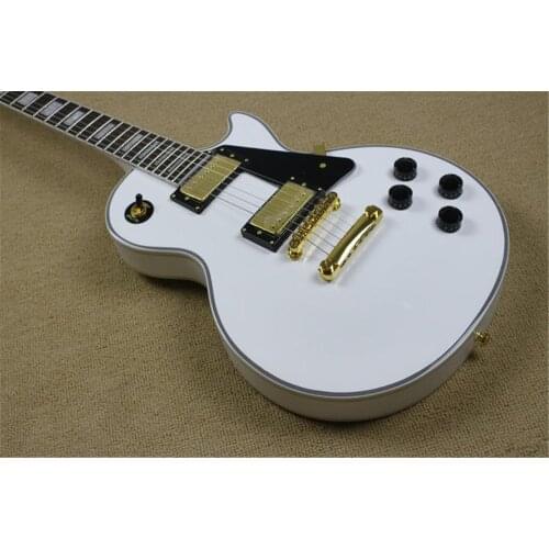 Hot sale Chinese electric guitar free shipping,Supreme white custom