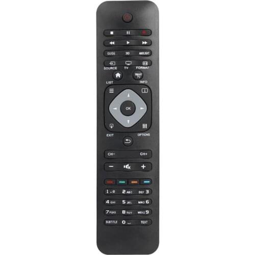 ALLOYSEED Universal IR Remote Control For Philips LED/LCD 3D Smart TV Television Replacement Remote Controller Smart Home Black