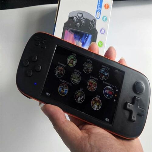 4.3 Inch IPS HD Screen Handheld Game Console Player Game Machine 128-bit Retro Arcade Game Controller Joystick Gamepad Handle