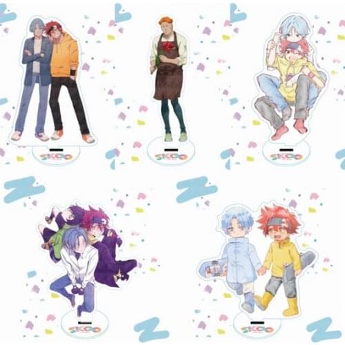 Anime SK8 the Infinity SK EIGHT LANGA MIYA REKI SHADOW Shindo Ainosuke Acrylic Stand Figure Model Plate Desktop Ornaments Toy