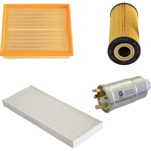 Car Air Filter Cabin Filter Oil Filter Fuel Filter for VW Passat 1.9TDI Diesel 2000-2009 058-133-843 8A0819439 74115562 WK853/3X