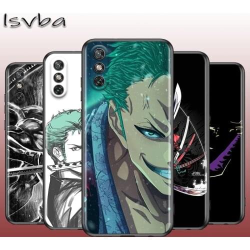 Animation z-zERo cartoon for Huawei Y9A Y9 Y9S Y8S Y8P Y7P Y7 Y6S Y6 Y5P Y5 Prime Pro Lite Black Phone Case