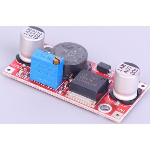 DC-DC 3.2-40V CC Adjustable Max 3A Step Down Buck Charging Board LM2577S LM2596S Power Charger Converter Module