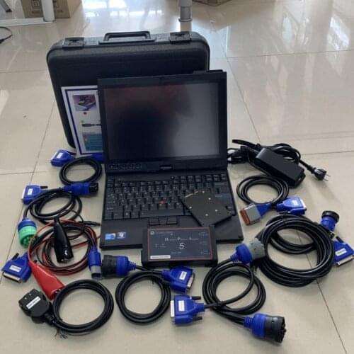 Pro Diagnostic Dearborn Protocol Adapter 5 DPA5 Heavy Duty Truck Scanner X200T Laptop Software Installed SSD Car Auto Scanner