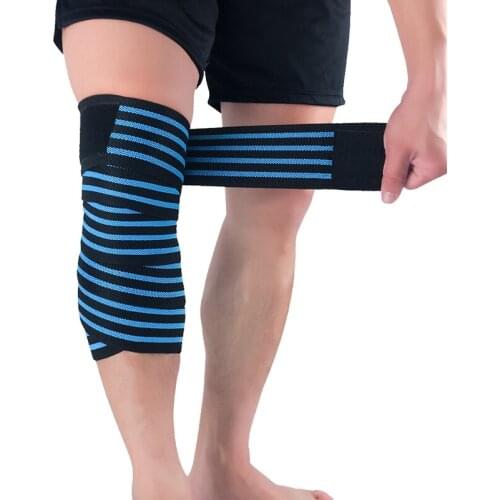 Bandages leggings stretch squat knee training sports fitness leggings bandages straps weightlifting bodybuilding unisex elastic