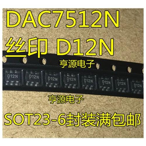 DAC7512N D12N SOT23-6