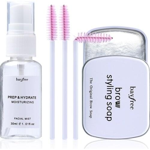 3D Feathery Wild Brow Styling Soap Eyebrow Gel Brows Wax Waterproof Long-Lasting For Eyebrows Womens Cosmetics