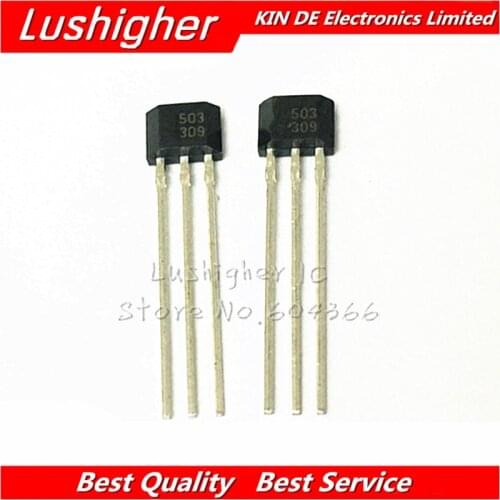 100pcs AH3503 3503 TO-92UA UGN3503UA UGN3503 Casing Linear Hall Effect Sensor Hall Sensor Motor