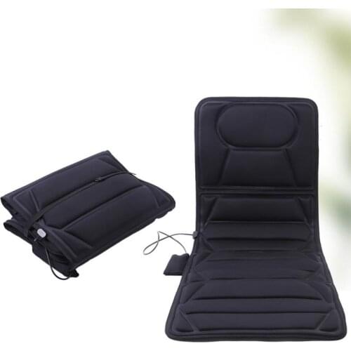 Full-Body Neck Waist BackMassager 5 Massage Modes Back Electric Vibrator Cushion Seat Car Home Office Massage Chair Pad HWC