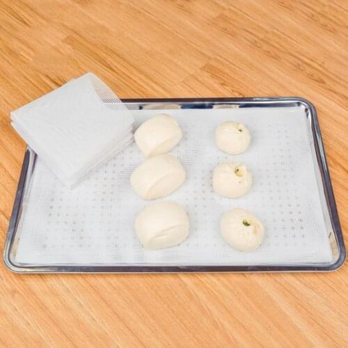 Practical Square Silicone Steamer Non-Stick Pad baking tools Steamed Buns Baking Pastry Dim Sum Mesh home Kitchen Tools