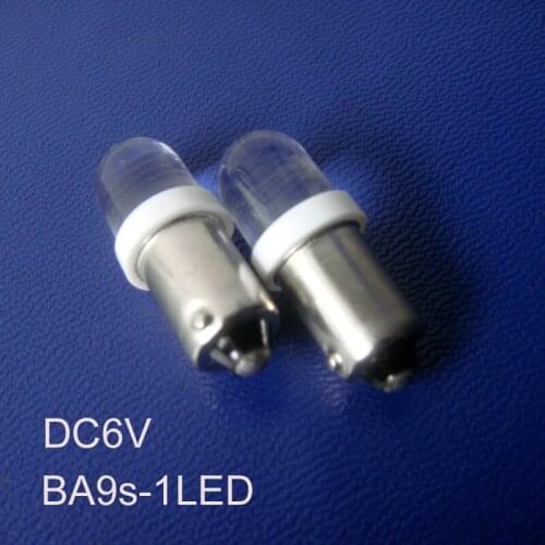 High quality 6.3V BA9S led,BAX9S 6.3V lights,DC6V led 1815 Lamp,LED 1895 6.3V bulb,T4W Warning light 6V free shipping 500pcs/lot