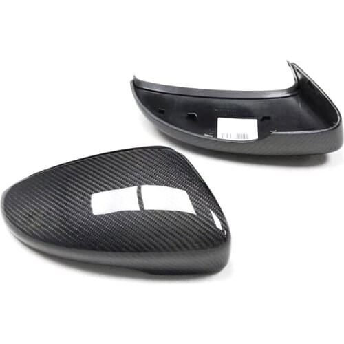 Carbon Fiber Side Miror Rearview Mirror Cover Replacement For Volkswagen Bettles 2014