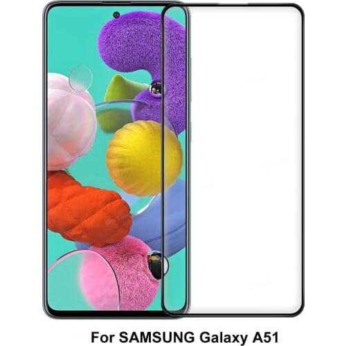 2Pack Protective Glass For Samsung Galaxy A51 Full Cover Screen Protector For Samsung Galaxy A51 A 51 A515F A515 Tempered Glass