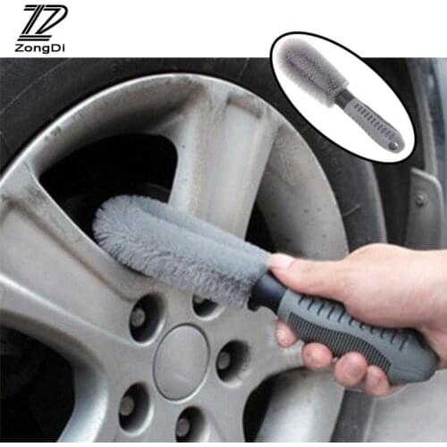 ZD 1Pc Car Hub clean brush for BMW E39 E90 E60 E36 F30 F10 E34 E30 Mini Cooper Audi A4 B8 A3 A6 C6 Q5 A5 Accessories 2017