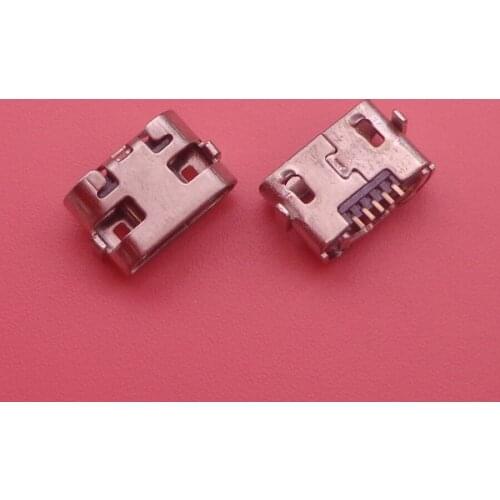 100pcs Micro USB 5pin DIP2 mini Connector Mobile Charging port For Huawei Y5 II CUN-L01 Mini MediaPad M3 lite P2600 BAH-W09/AL00