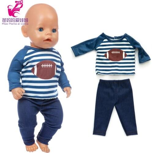 17 inch new born baby doll clothes shirt and pants for 18 inch american generation girl doll clothes lace dress