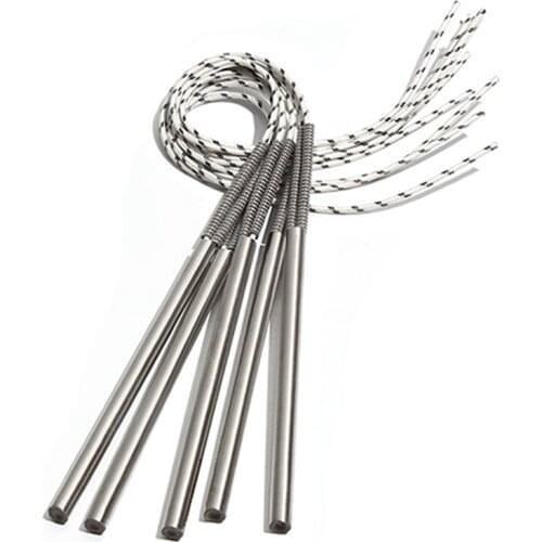 5PCS 10.5mm 190~220mm 316SUS 110V/220V/380V Tubular Heating Pipe Cartridge Heater 800W/830W/850W/900W/940W Electric Mold Element