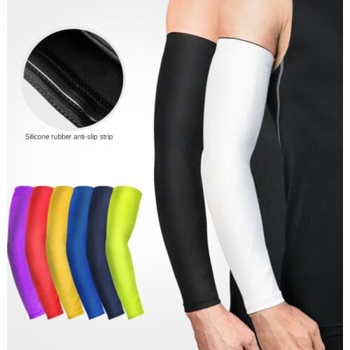 Basketball Cycling Sleeve For Men Arm Warmers Goth Bicycle Hoses Running Protection Volleyball Sunscreen Bands Cuffs