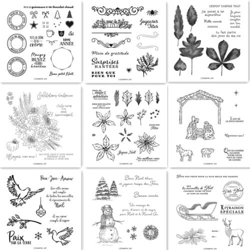 French Metal Cutting Dies and Stamps Stencils Scrapbooking Photo Album Card Paper Embossing Craft DIY Die Cut 2021 Stamp And Die