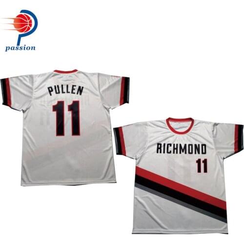 MOQ 5 pcs $25 Each Adult Team White Red Black Softball Shirts With Custom Names and Numbers