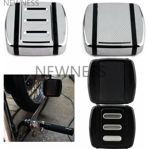 Motorcycle CNC Small Brake Pedal Pad Cover Footpegs Footrest Pedal For Harley Street 500 750 XG500 XG750 FXST Softail FXD Dyna