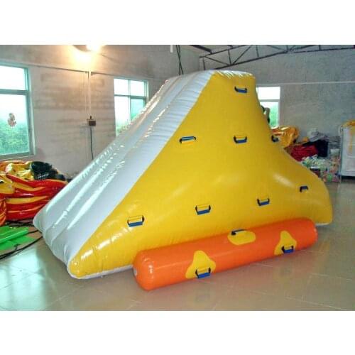 Inflatable Water Floating Climbing Iceberg Small Slide