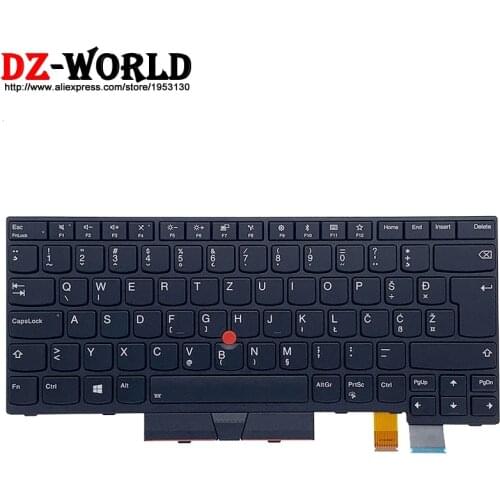New Original SI Slovenian Backlit Keyboard for Lenovo Thinkpad T470 A475 T480 A485 Laptop 01AX594 01AX553 01AX512 01HX483