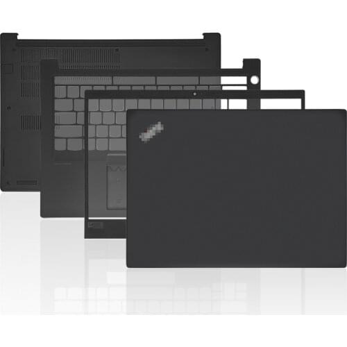 NEW Laptops LCD Back Cover/Front Bezel/Palmrest/Bottom Case For Lenovo Thinkpad E14 R14 S3 Gen2 Notebook Housing Cover Black