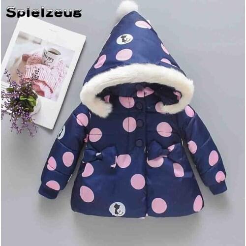 Baby Girls Coat Kids Baby Boy Girl Outerwear Winter Hooded Coats Jacket Thick Ears Snowsuit Hoodie Velvet Warm Girls Clothes#g4