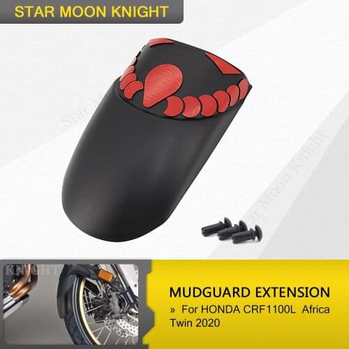 Motorcycle Front Mudguard Fender Rear Extender Extension FOR Honda CRF1100L Africa Twin 2020 CRF 1100 L