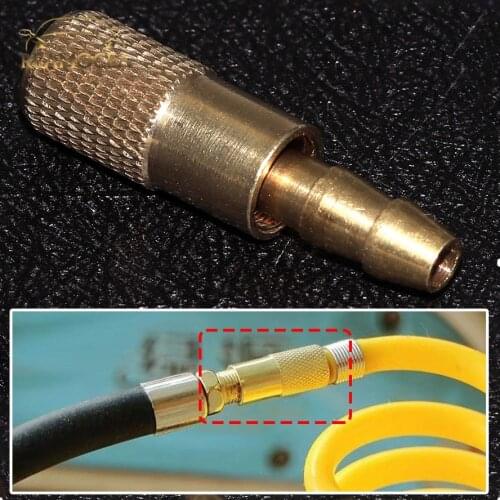 Reamocea 1Pc Car Auto Brass 6mm Tyre Wheel Tire Air Chuck Inflator Pump Valve Clip Clamp Connector Adapter For BMW Honda Nissan