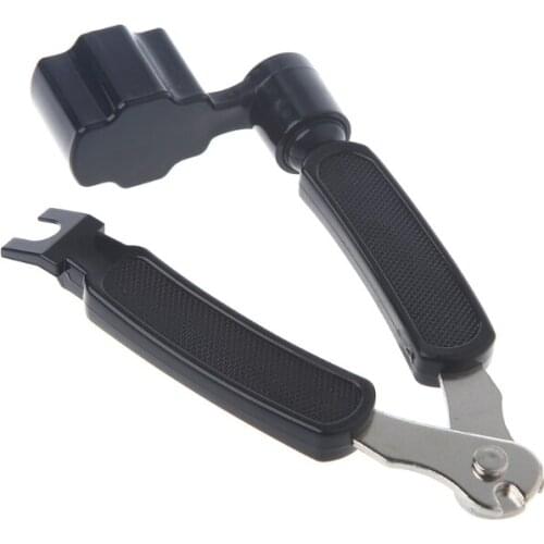 3 in 1 Guitar String Winder String Cutter Bridge Pin Puller Repair Tool