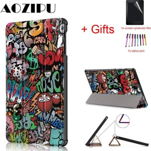Ultra Slim Case for Samsung Galaxy Tab S4 10.5 SM-T830 T835 T837 2018 10.5 inch Tablet PU Leather Protective Stand Funda Cover