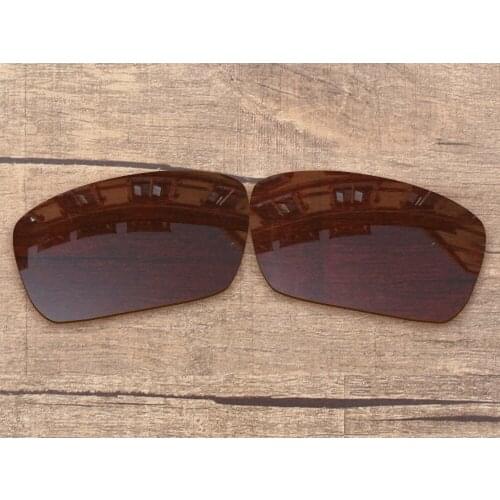 Vonxyz Bronze Brown Polycarbonate Replacement Lenses for-Oakley Fuel Cell Frame