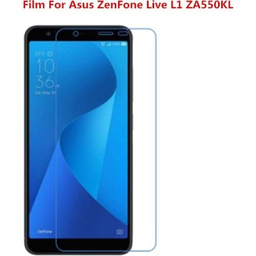 1/2/5/10 Pcs Ultra Thin Clear HD LCD Screen Protector Film With Cleaning Cloth Film For Asus ZenFone Live L1 ZA550KL