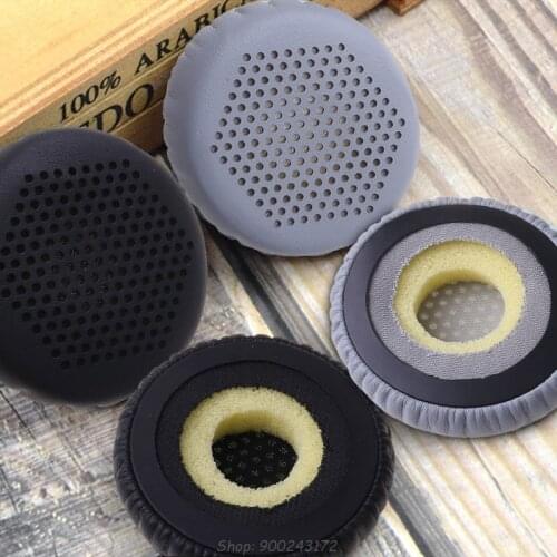 1Pair Leather Ear Pads Cushion Cover Earpads Replacement for Jabra Evolve 20 20se 30 30II 40 65 65+ 75 75+ uc ms S18 20 Dropship